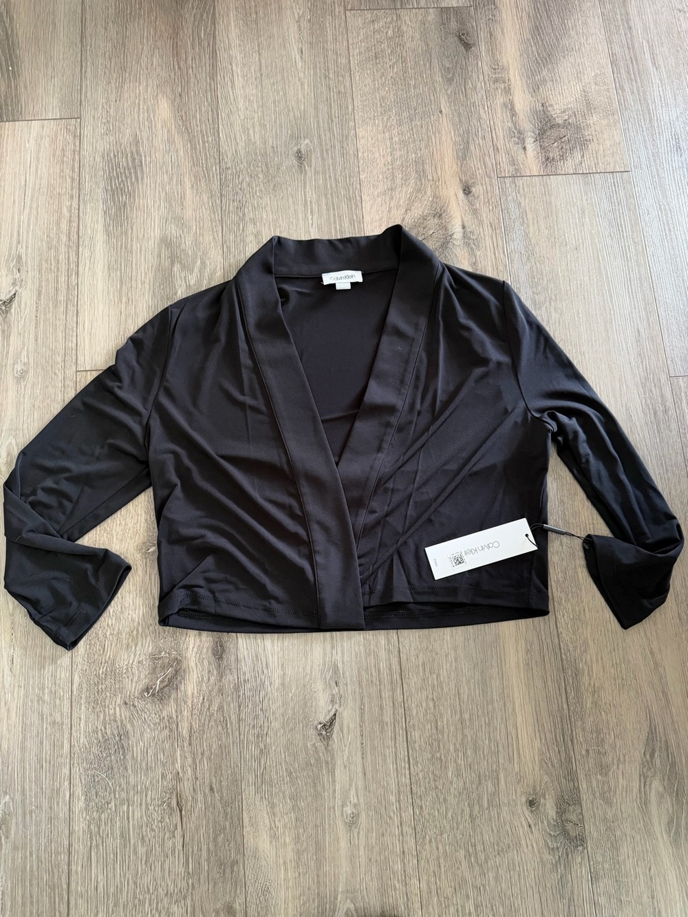 Calvin Klein Dark Brown Crewneck Top